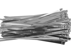 OPASKI ZACISKOWE ZE STALI NIERDZEWNEJ 4.6X200MM 100SZT.