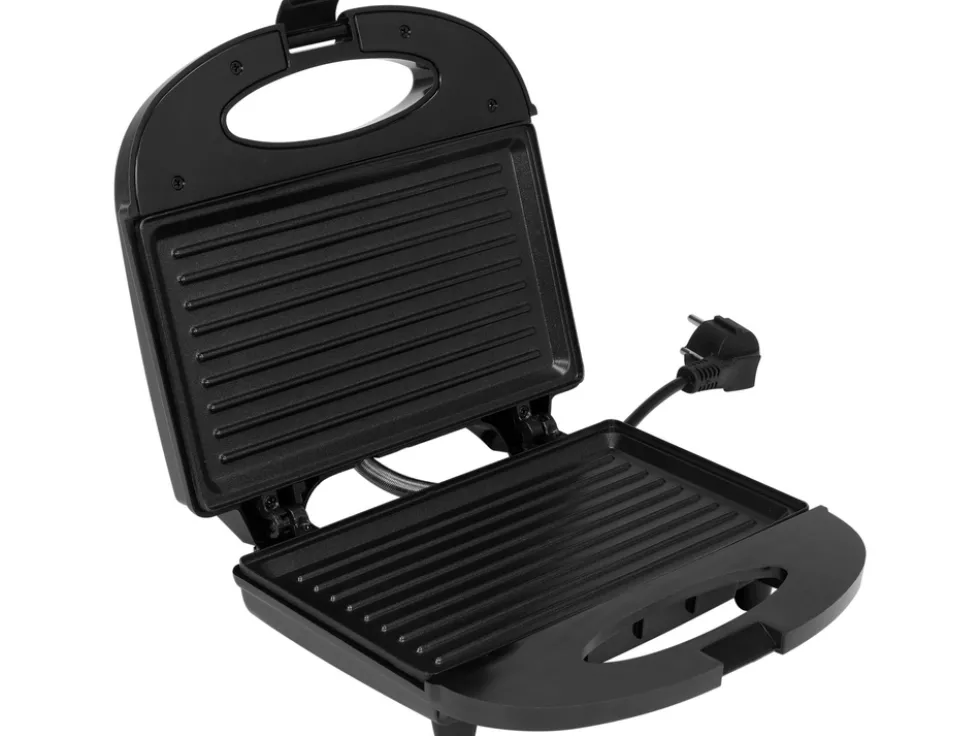 OPIEKACZ 750W, PŁYTA GRILLOWA 21,5X12,5CM, CZARNY