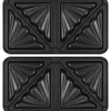 OPIEKACZ 900W 3W1 XXL, PŁYTY GRILLOWE, DO TOSTÓW I DO GOFRÓW