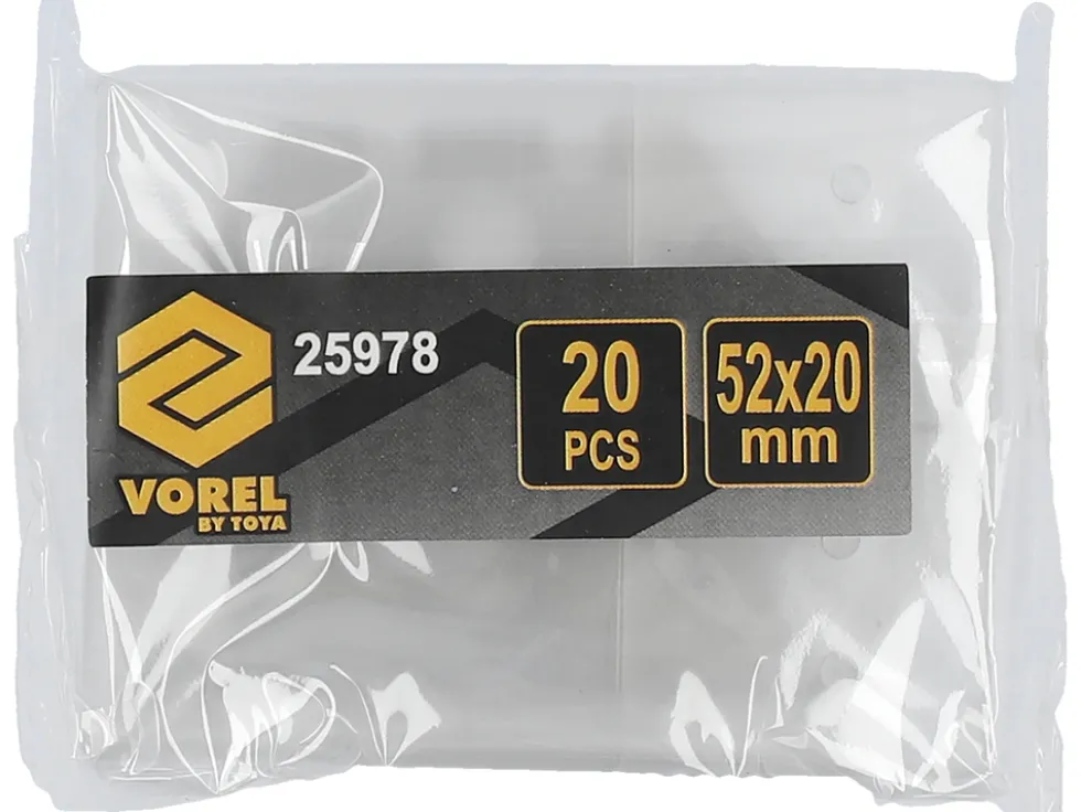 OSTRZA TRAPEZOWE OPK.20 SZT