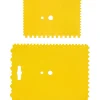 PACE PLASTIKOWE DO KLEJU ZĘBATE 2SZT 178X132MM I 133X91MM.