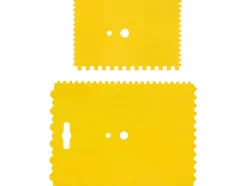 PACE PLASTIKOWE DO KLEJU ZĘBATE 2SZT 178X132MM I 133X91MM.