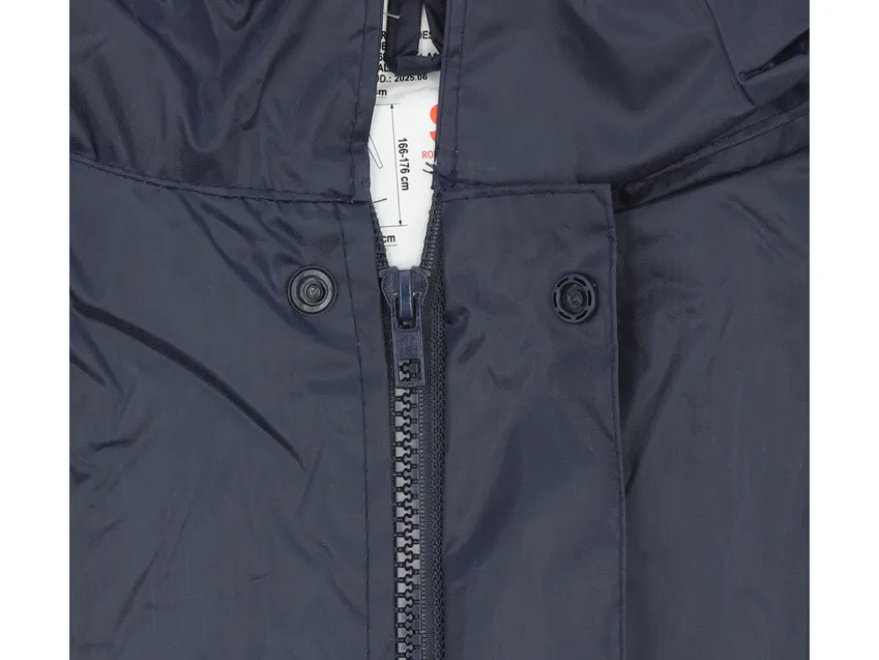 PŁASZCZ PRZECIWDESZCZOWY NAVY LIGHT ROZM. S