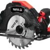 PILARKA TARCZOWA 185MM 1500W 5500 OBR/MI Z DURALUMINIIOWĄ PODSTAWĄ DO SZYBKIEGO I DOKŁADNEGO CIĘCIA
