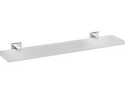 PÓŁKA SZKLANA 50 CM QUAD CHROM