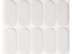 PODKŁADKI FILCOWE 20X45 MM BIAŁE