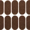 PODKŁADKI FILCOWE 20X45 MM BRĄZOWE