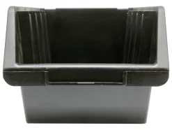 POJEMNIK MAGAZYNOWY CZARNY L 204 X 340 X 155