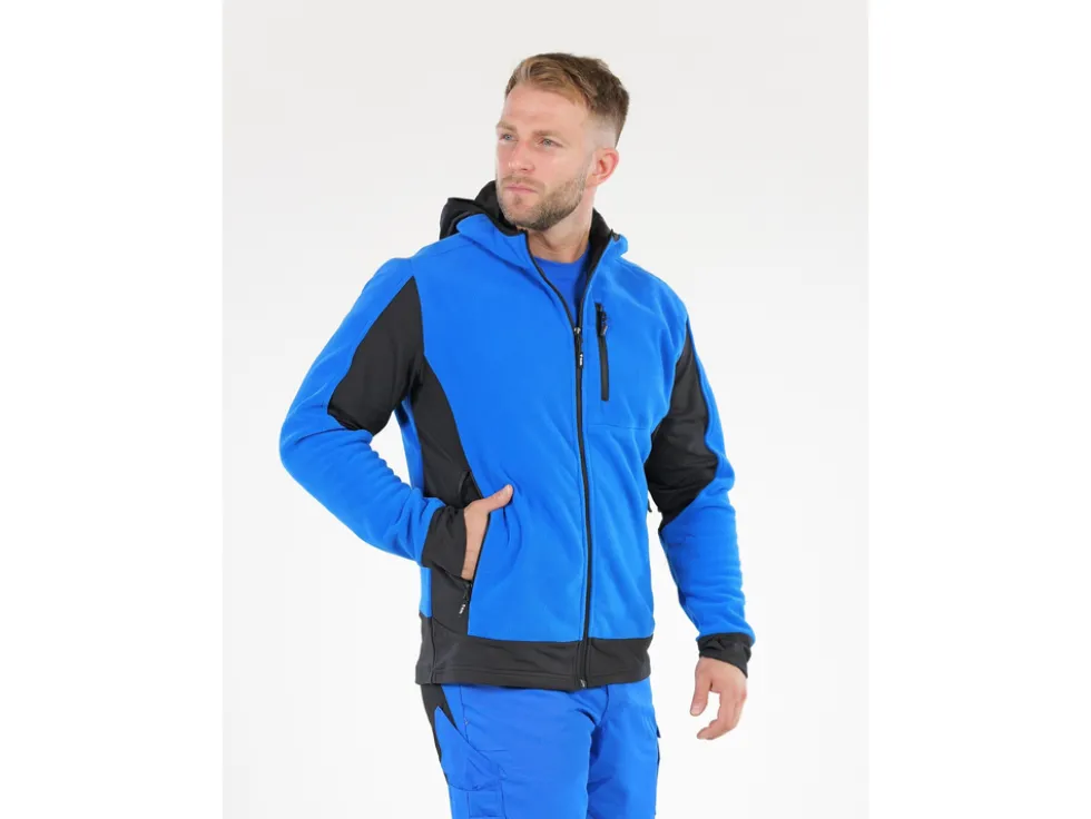 POLAR Z KAPTUREM SARNA BLUE ROZM. L