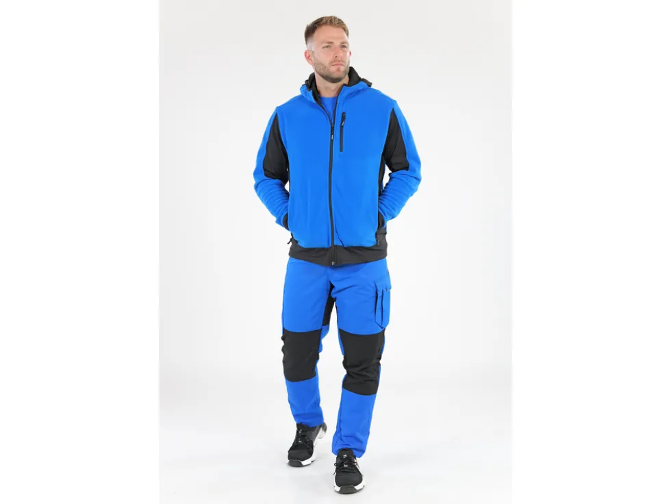POLAR Z KAPTUREM SARNA BLUE ROZM. L