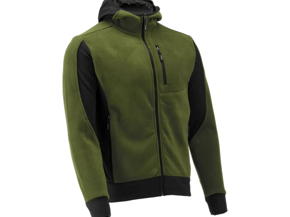 POLAR Z KAPTUREM SARNA GREEN ROZM. S