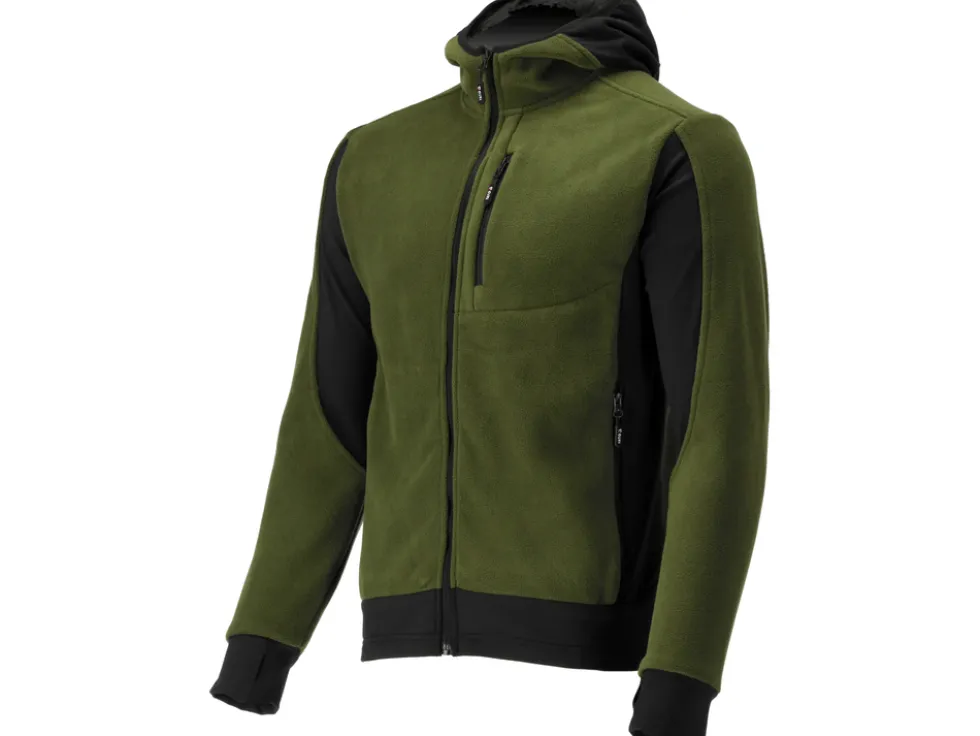 POLAR Z KAPTUREM SARNA GREEN ROZM. M