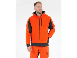 POLAR Z KAPTUREM SARNA RED ROZM. M