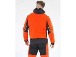 POLAR Z KAPTUREM SARNA RED ROZM. M
