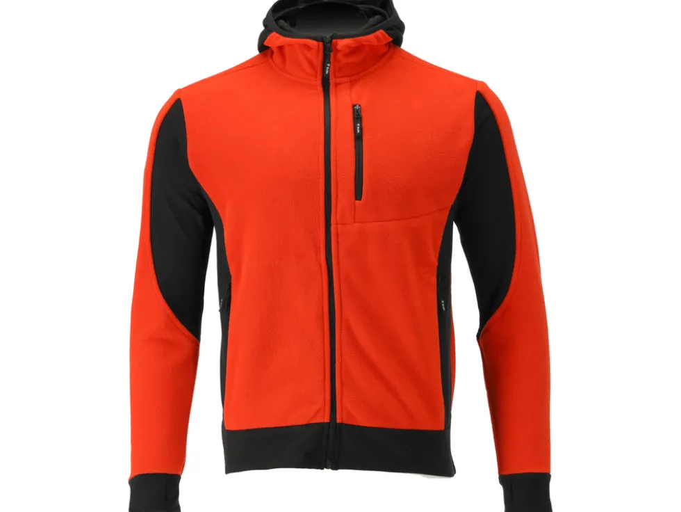 POLAR Z KAPTUREM SARNA RED ROZM. M