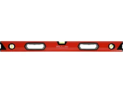 POZIOMNICA ALUMINIOWA 800 MM, 3 LIBELLE, DWA UCHWYTY, DOKŁADNOŚĆ 0,5 MM/M