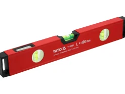 POZIOMNICA ALU 400 MM Z UCHWYTEM - 3 LIBELLE