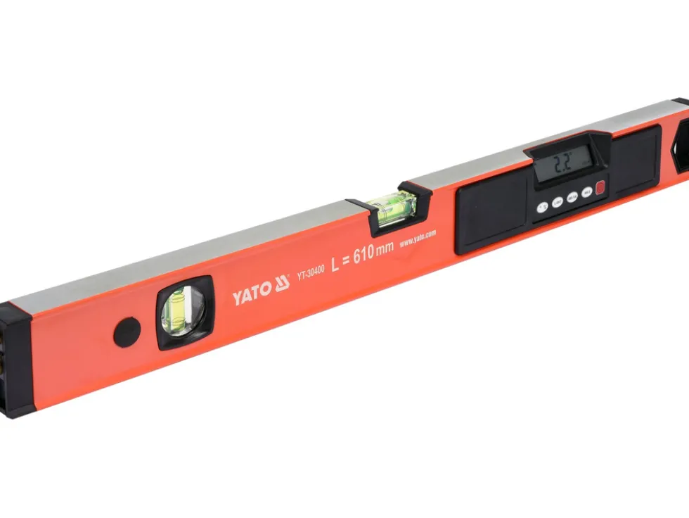POZIOMNICA ELEKTRONICZNA 610 MM Z LASEREM