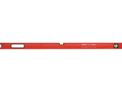 POZIOMNICA MAGNETYCZNA 1200 MM, PROFIL ALUMINIOWY, LAKIEROWANY, DWIE LIBELLE, UCHWYT, DOKŁADNOŚĆ 0,5 MM/M