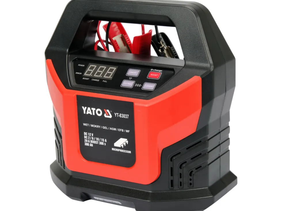 PROSTOWNIK ELEKTRONICZNY 12V/2A, 6A, 10A, 15A BOOST 300S 20A