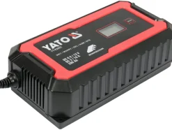 PROSTOWNIK ELEKTRONICZNY Z WYŚWIETLACZEM LCD. ZAKRES 6V/2A, 12V/10A