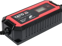 PROSTOWNIK ELEKTRONICZNY Z WYŚWIETLACZEM LCD. ZAKRES 6V/2A, 12V/8A