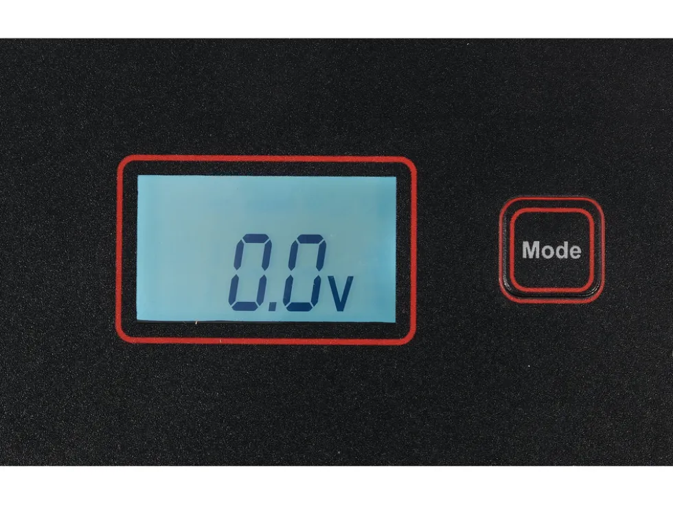 PROSTOWNIK ELEKTRONICZNY Z WYŚWIETLACZEM LCD. ZAKRES 6V/2A, 12V/8A