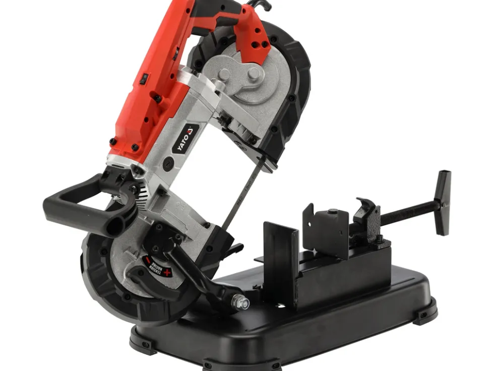 PRZECINARKA TAŚMOWA Z PODSTAWĄ (ZDEJMOWANĄ) 1100W ZASIĘG CIĘCIA 127MM X 127MM