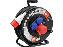 PRZEDŁUŻACZ BĘBNOWY SIŁOWY IP44, 25M, 3G 2,5MM, 230/400V