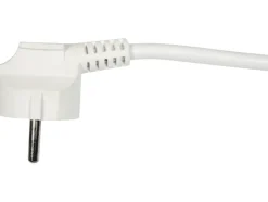 PRZEDŁUŻACZ ELEKTRYCZNY, BIAŁY, 4 GNIAZDA Z UZIEMIENIEM, 1,5M Z WYŁĄCZNIKIEM