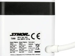 PRZEDŁUŻACZ KOSTKA Z USB 3 GNIAZDA Z/U 1,5M
