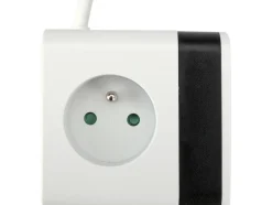 PRZEDŁUŻACZ KOSTKA Z USB 3 GNIAZDA Z/U 1,5M