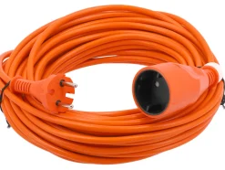 PRZEDŁUŻACZ 20M POMARAŃCZOWY 2X1,5MM²