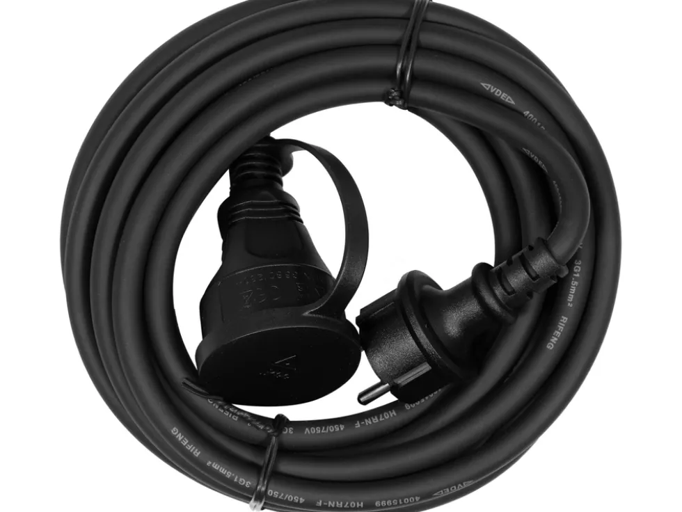PRZEDŁUŻACZ WARSZTATOWY PRZEWÓD 3X1,5MM2, 5M
