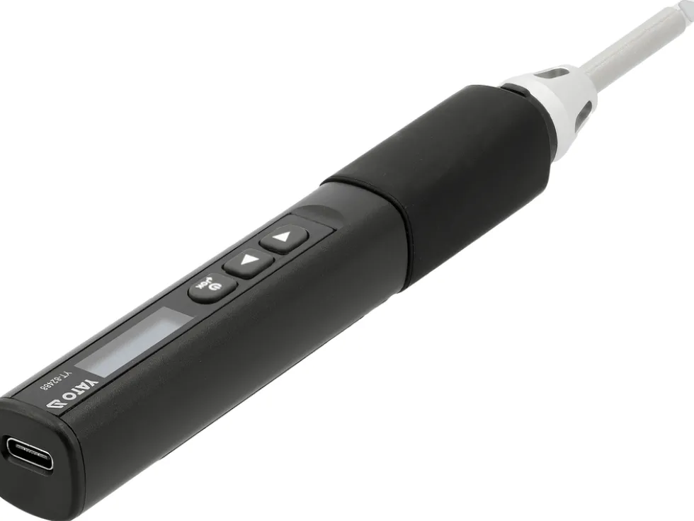 PRZENOŚNA LUTOWNICA CYFROWA OLED T12 USB-C PD