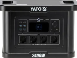 PRZENOŚNA STACJA ZASILANIA 2400W, 2232WH LIFEPO4, EPS