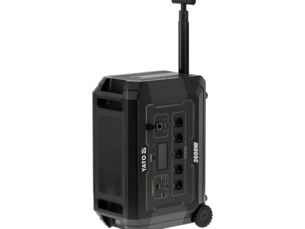 PRZENOŚNA STACJA ZASILANIA 3600W, 3072WH LIFEPO4, EPS