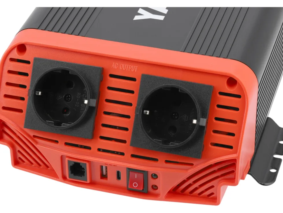 PRZETWORNICA NAPIĘCIA 12/230V 1000W CZYSTY SINUS