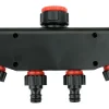 PRZYŁĄCZE KRANOWE Z 4 WYJŚCIAMI 3/4"-1"