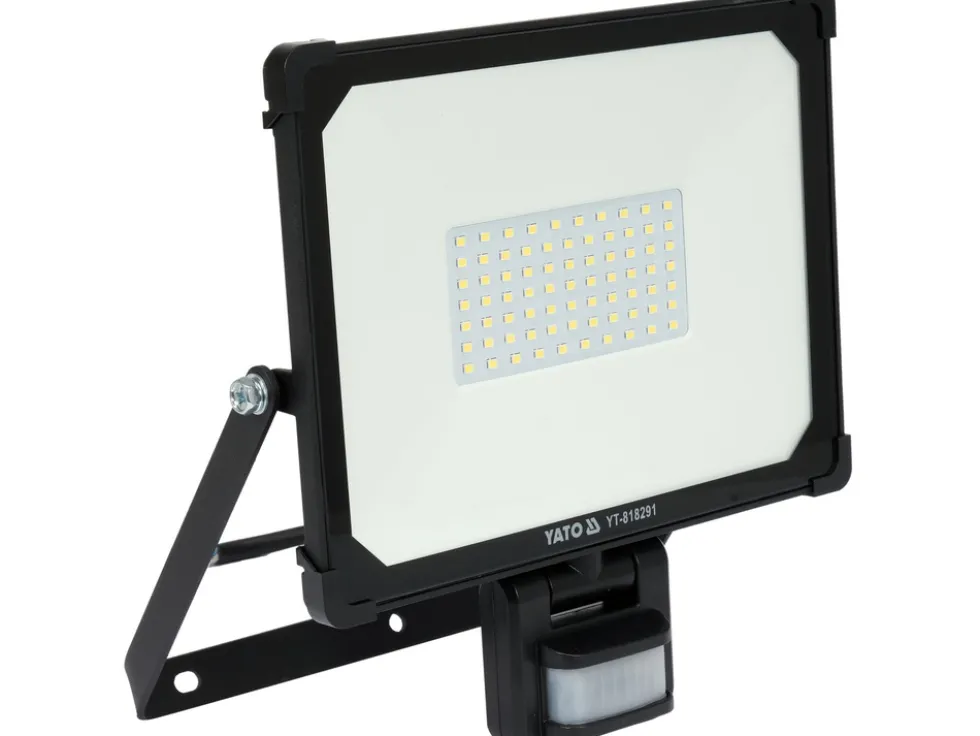 REFLEKTOR SMD LED 50W 4750LM Z CZUJNIKIEM RUCHU