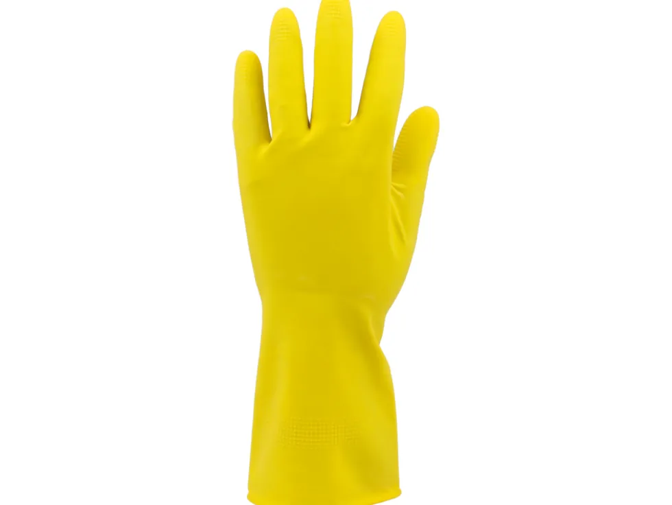 RĘKAWICE GOSPODARCZE LATEKSOWE Z WYTŁOCZENIAMI ROZM. R. 11 (2XL)