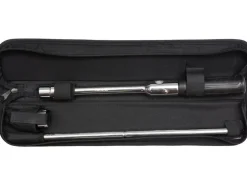 SKŁADANY KLUCZ DO KOŁ SAMOCHODOWYCH W ETUI. NASADKI 17MM, 19MM, 21MM, 23MM