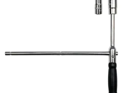 SKŁADANY KLUCZ DO KOŁ SAMOCHODOWYCH W ETUI. NASADKI 17MM, 19MM, 21MM, 23MM