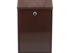 SKRZYNKA NA LISTY 400X250X100MM - BRĄZOWA