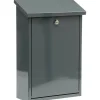 SKRZYNKA NA LISTY 400X250X100MM - SZARA