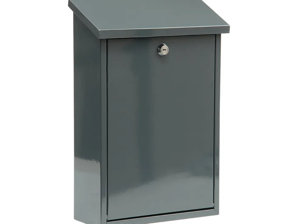 SKRZYNKA NA LISTY 400X250X100MM - SZARA