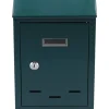 SKRZYNKA NA LISTY 285X200X60MM ZIELONA