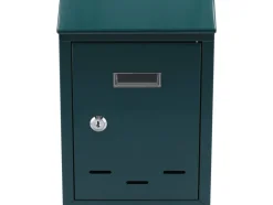 SKRZYNKA NA LISTY 285X200X60MM ZIELONA