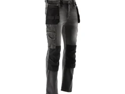 SPODNIE ROBOCZE MONTERSKIE STRETCH JEANS STEEL GREY ROZM. XL