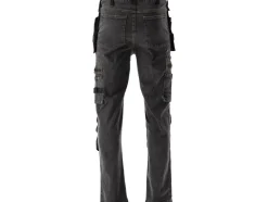 SPODNIE ROBOCZE MONTERSKIE STRETCH JEANS STEEL GREY ROZM. XL